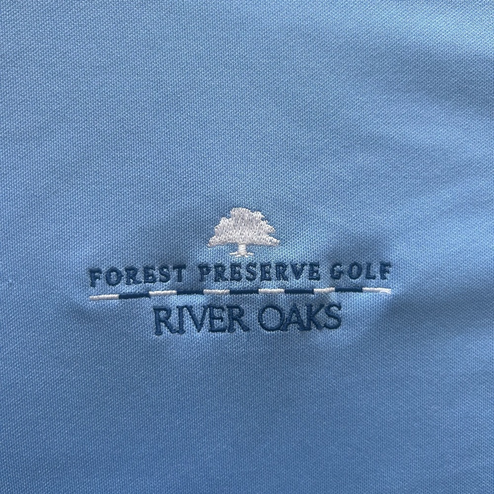 Blue Forest Preserve Golf Polo Shirt